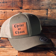 Load image into Gallery viewer, Hat - Christ or Chaos - Patch Hat - The Reformed Sage - #reformed# - #reformed_gifts# - #christian_gifts#
