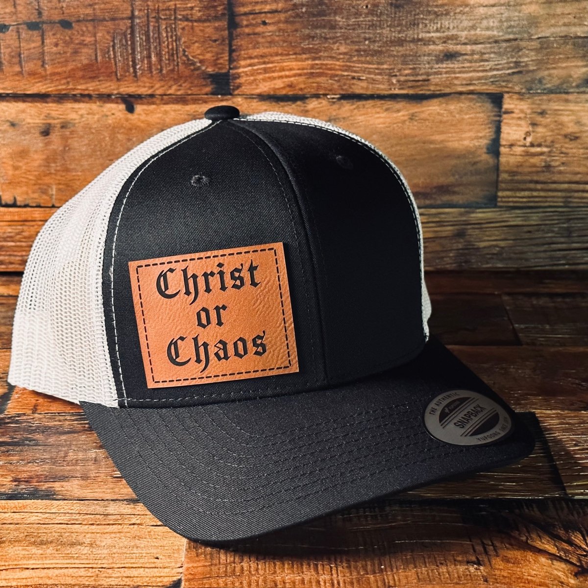 Hat - Christ or Chaos - Patch Hat - The Reformed Sage - #reformed# - #reformed_gifts# - #christian_gifts#