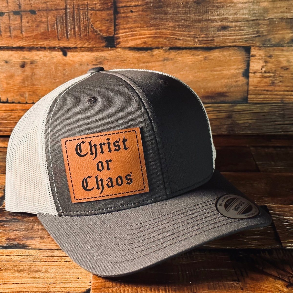 Hat - Christ or Chaos - Patch Hat - The Reformed Sage - #reformed# - #reformed_gifts# - #christian_gifts#