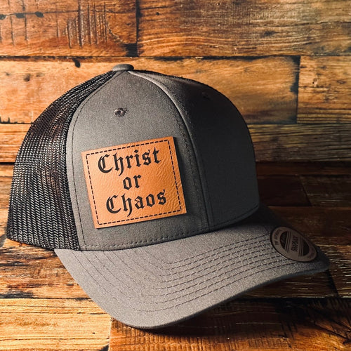 Hat - Christ or Chaos - Patch Hat - The Reformed Sage - #reformed# - #reformed_gifts# - #christian_gifts#