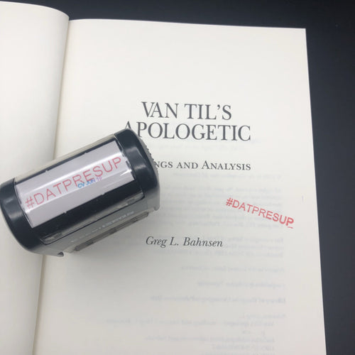 Stamp - #DATPRESUP - Stamp - The Reformed Sage - #reformed# - #reformed_gifts# - #christian_gifts#