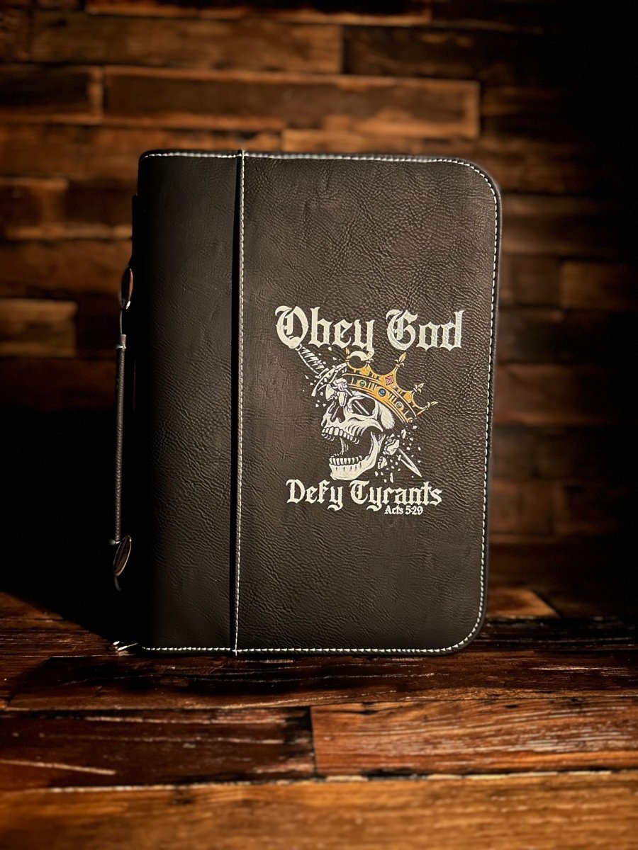 Colored Bible Cover - Defy Tyrants - Colored Bible Cover - The Reformed Sage - #reformed# - #reformed_gifts# - #christian_gifts#