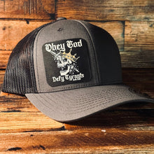 Load image into Gallery viewer, Hat - Defy Tyrants - UV Patch Hat - The Reformed Sage - #reformed# - #reformed_gifts# - #christian_gifts#
