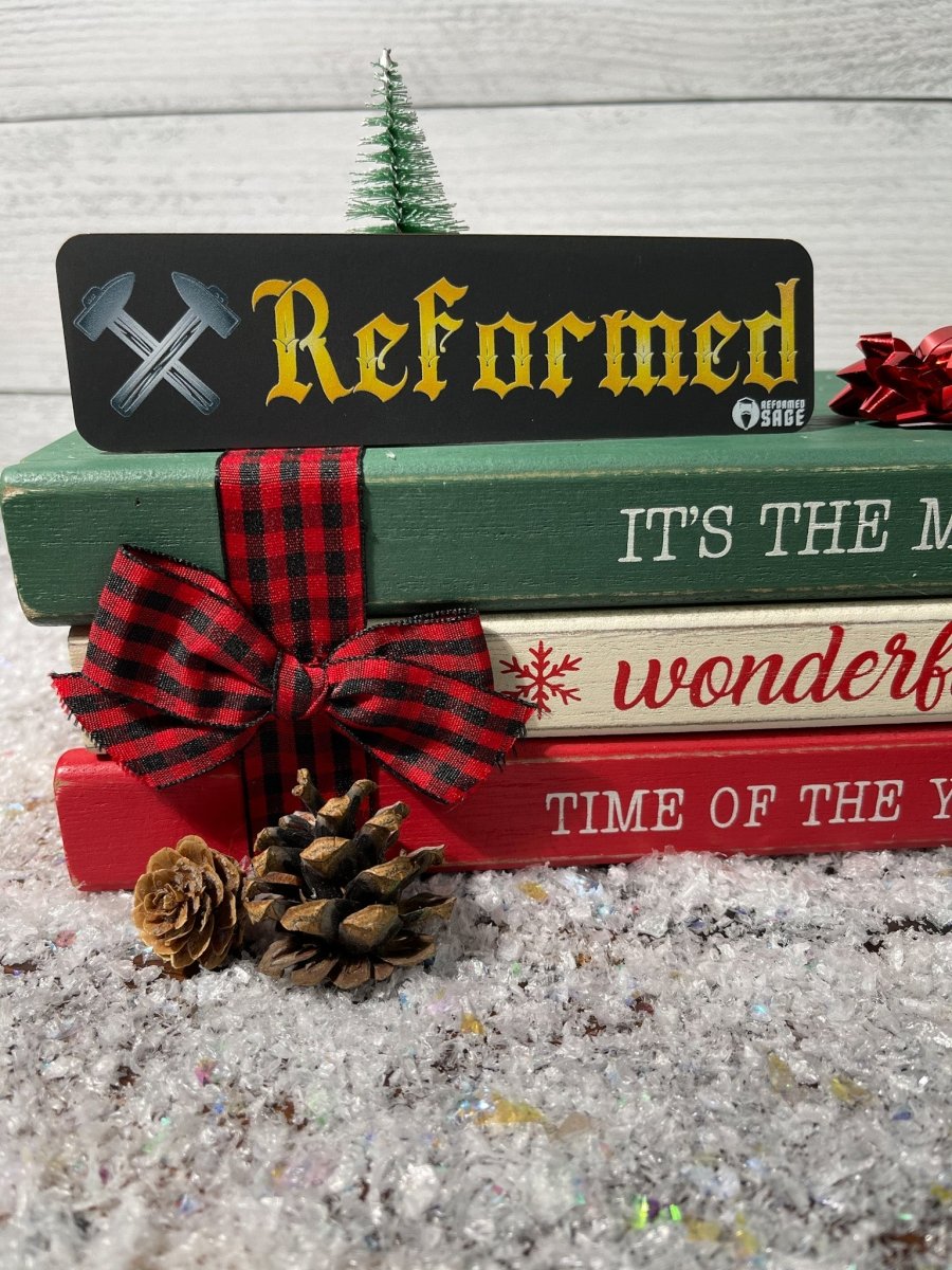 uvbookmark - Designs - UV Bookmarks - The Reformed Sage - #reformed# - #reformed_gifts# - #christian_gifts#