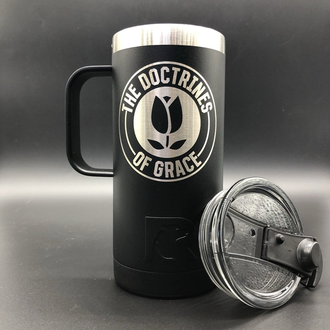 16oz tumbler - Doctrines of Grace Redux 16oz - The Reformed Sage - #reformed# - #reformed_gifts# - #christian_gifts#