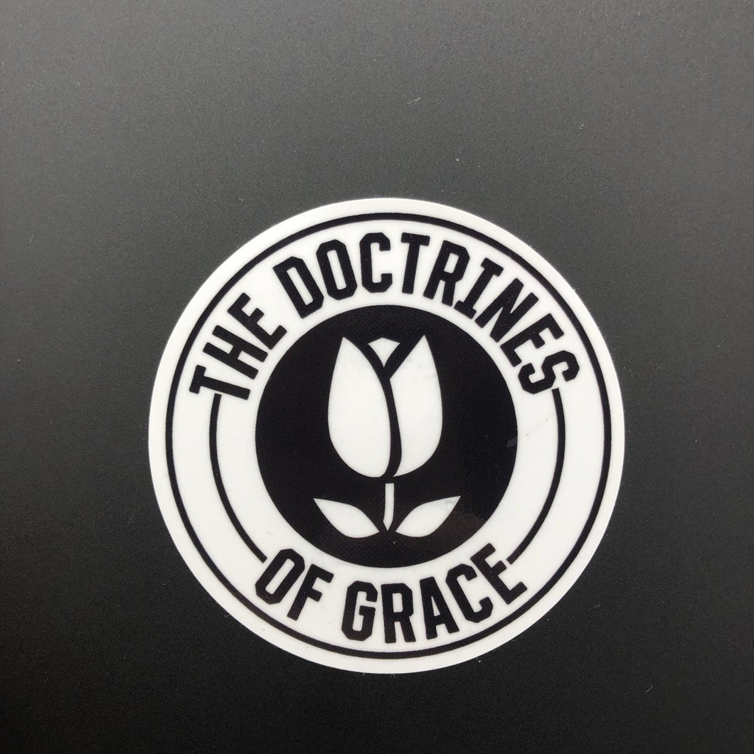 Decal - Doctrines of Grace Redux - Decal - The Reformed Sage - #reformed# - #reformed_gifts# - #christian_gifts#