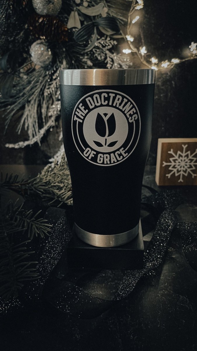 20oz tumbler color - DoG Redux - 20oz UV - The Reformed Sage - #reformed# - #reformed_gifts# - #christian_gifts#