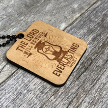 Load image into Gallery viewer, Keyring - Everlasting Light - Keychain - The Reformed Sage - #reformed# - #reformed_gifts# - #christian_gifts#
