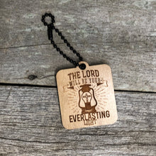 Load image into Gallery viewer, Keyring - Everlasting Light - Keychain - The Reformed Sage - #reformed# - #reformed_gifts# - #christian_gifts#
