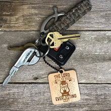 Load image into Gallery viewer, Keyring - Everlasting Light - Keychain - The Reformed Sage - #reformed# - #reformed_gifts# - #christian_gifts#
