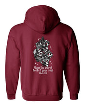 Load image into Gallery viewer, Zip up hoodie - Forfeit - Zip Hoodie - The Reformed Sage - #reformed# - #reformed_gifts# - #christian_gifts#
