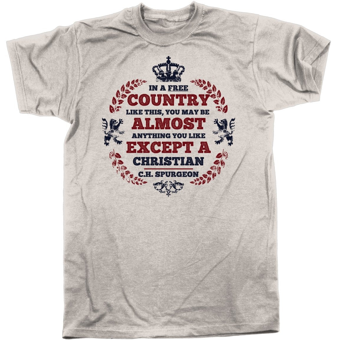 Shirt - Free Country - Tee - The Reformed Sage - #reformed# - #reformed_gifts# - #christian_gifts#