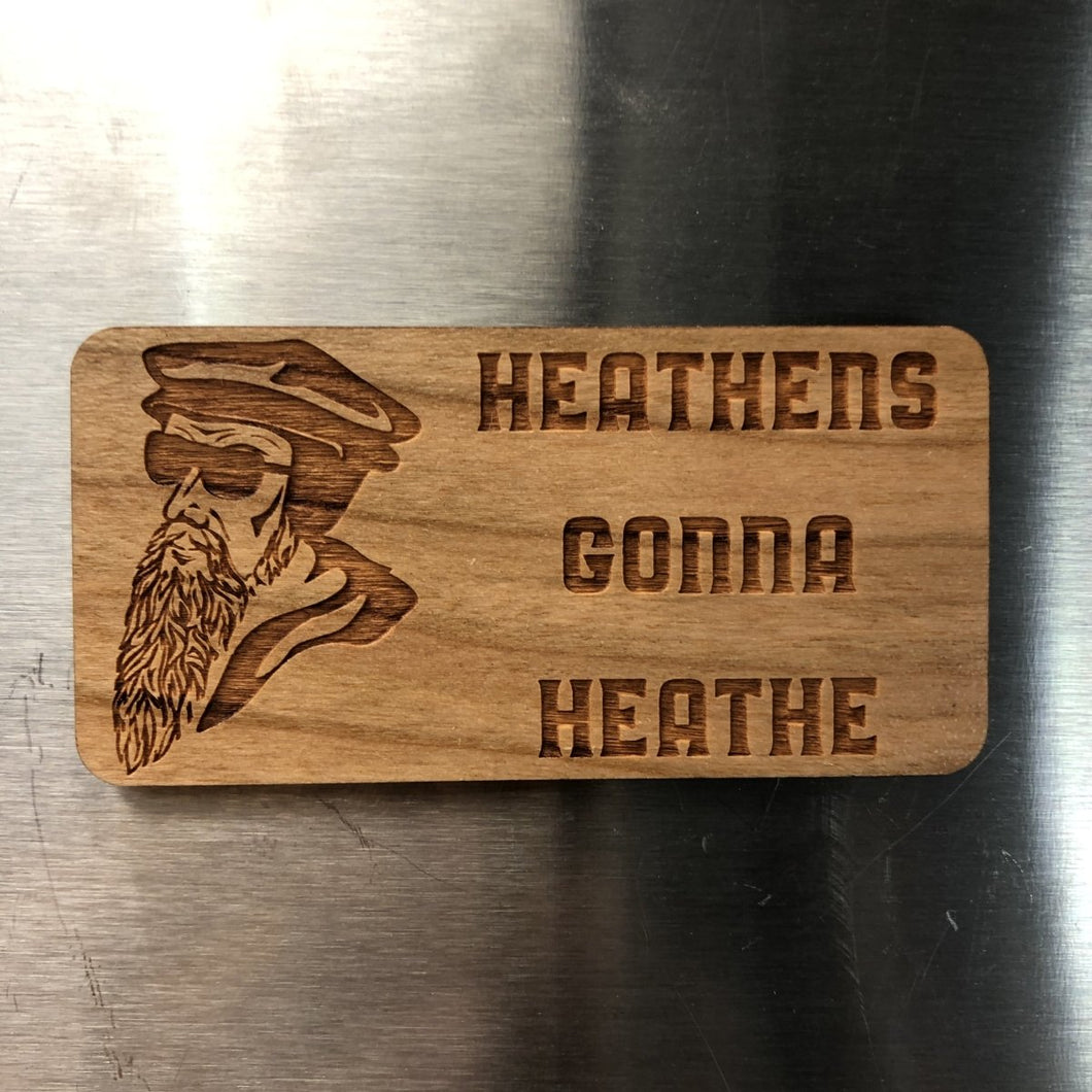 Magnet - Funny Magnets - Wood Magnet - The Reformed Sage - #reformed# - #reformed_gifts# - #christian_gifts#