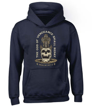 Load image into Gallery viewer, Hoodie - God of Vengeance - Hoodie - The Reformed Sage - #reformed# - #reformed_gifts# - #christian_gifts#
