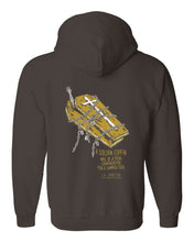 Load image into Gallery viewer, Zip up hoodie - Golden Coffin - Zip Hoodie - The Reformed Sage - #reformed# - #reformed_gifts# - #christian_gifts#
