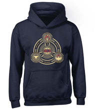 Load image into Gallery viewer, Hoodie - Greek Trinity - Hoodie - The Reformed Sage - #reformed# - #reformed_gifts# - #christian_gifts#
