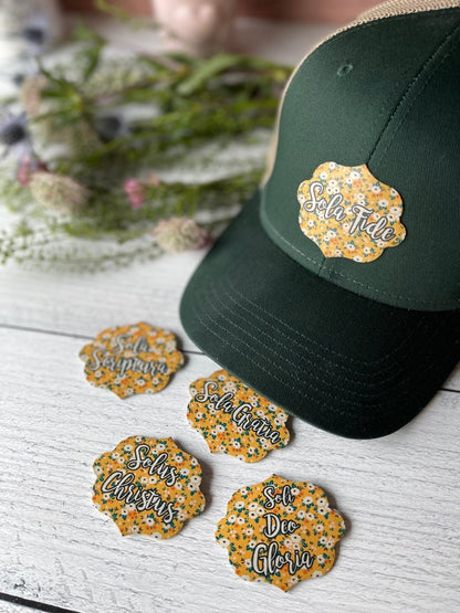 Hat - Green - Patch Hat - The Reformed Sage - #reformed# - #reformed_gifts# - #christian_gifts#