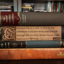 Load image into Gallery viewer, CHRISTIAN BOOKMARKS - Hebrews - Bookmark - The Reformed Sage - #reformed# - #reformed_gifts# - #christian_gifts#
