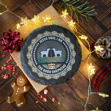 Load image into Gallery viewer, Slate Coaster - I AM Series - UV Slate Coaster - The Reformed Sage - #reformed# - #reformed_gifts# - #christian_gifts#
