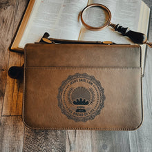Load image into Gallery viewer, Bible Cover - I AM: The Bread of Life - Bible Cover - The Reformed Sage - #reformed# - #reformed_gifts# - #christian_gifts#
