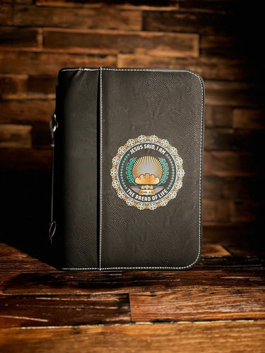 Colored Bible Cover - I AM: The Bread of Life - Colored Bible Cover - The Reformed Sage - #reformed# - #reformed_gifts# - #christian_gifts#