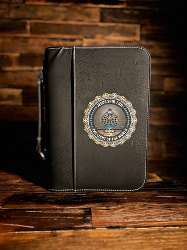 Colored Bible Cover - I AM: The Light of the World - Colored Bible Cover - The Reformed Sage - #reformed# - #reformed_gifts# - #christian_gifts#
