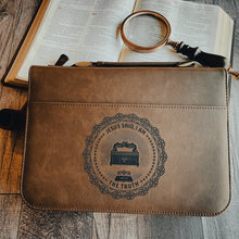 Load image into Gallery viewer, Bible Cover - I AM: The Truth - Bible Cover - The Reformed Sage - #reformed# - #reformed_gifts# - #christian_gifts#
