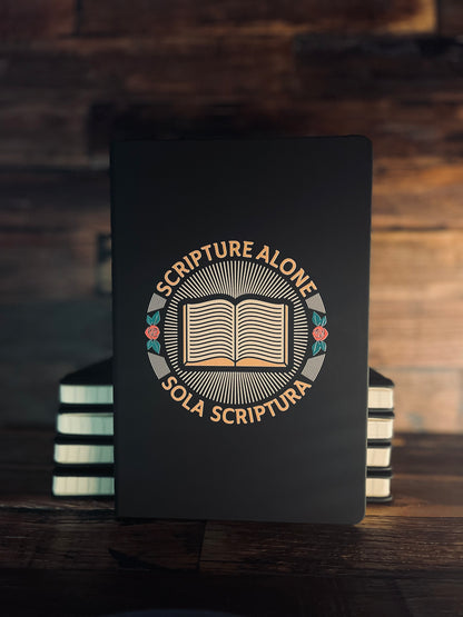 Journal - Sola Scriptura Seal - Journal - The Reformed Sage - #reformed# - #reformed_gifts# - #christian_gifts#