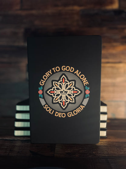 Journal - Soli Deo Gloria Seal - Journal - The Reformed Sage - #reformed# - #reformed_gifts# - #christian_gifts#