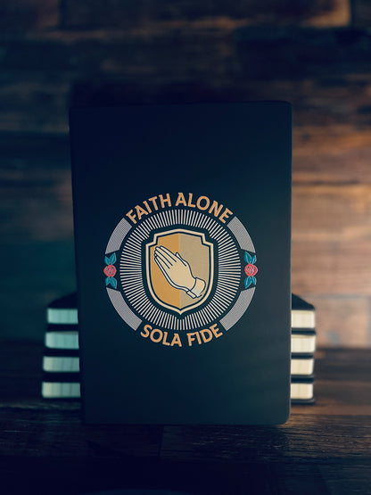 Journal - Sola Fide Seal - Journal - The Reformed Sage - #reformed# - #reformed_gifts# - #christian_gifts#