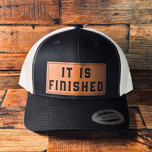 Load image into Gallery viewer, Hat - It Is Finished - Patch Hat - The Reformed Sage - #reformed# - #reformed_gifts# - #christian_gifts#
