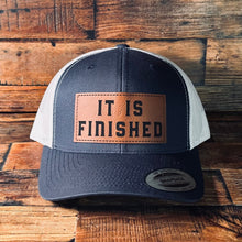Load image into Gallery viewer, Hat - It Is Finished - Patch Hat - The Reformed Sage - #reformed# - #reformed_gifts# - #christian_gifts#
