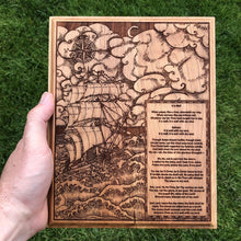 Load image into Gallery viewer, Engravedwood - It Is Well - Engraved Wood Art - The Reformed Sage - #reformed# - #reformed_gifts# - #christian_gifts#
