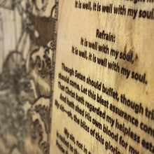Load image into Gallery viewer, Engravedwood - It Is Well - Engraved Wood Art - The Reformed Sage - #reformed# - #reformed_gifts# - #christian_gifts#
