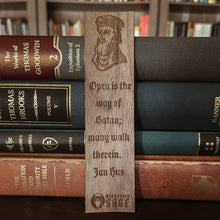Load image into Gallery viewer, CHRISTIAN BOOKMARKS - Jan Hus - Bookmark - The Reformed Sage - #reformed# - #reformed_gifts# - #christian_gifts#
