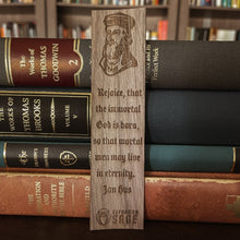 Load image into Gallery viewer, CHRISTIAN BOOKMARKS - Jan Hus - Bookmark - The Reformed Sage - #reformed# - #reformed_gifts# - #christian_gifts#
