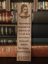 Load image into Gallery viewer, CHRISTIAN BOOKMARKS - Jeremiah Burroughs - Bookmark - The Reformed Sage - #reformed# - #reformed_gifts# - #christian_gifts#
