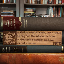 Load image into Gallery viewer, CHRISTIAN BOOKMARKS - John - Bookmark - The Reformed Sage - #reformed# - #reformed_gifts# - #christian_gifts#
