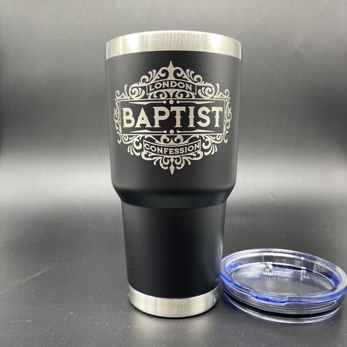 30oz Tumbler - London Baptist Confession - 30oz - The Reformed Sage - #reformed# - #reformed_gifts# - #christian_gifts#