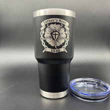 Load image into Gallery viewer, 30oz Tumbler - Luther’s Rose - 30oz - The Reformed Sage - #reformed# - #reformed_gifts# - #christian_gifts#
