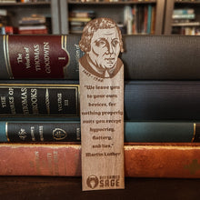Load image into Gallery viewer, CHRISTIAN BOOKMARKS - Luther&#39;s Wit - The Reformed Sage - #reformed# - #reformed_gifts# - #christian_gifts#
