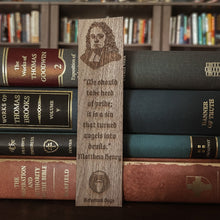 Load image into Gallery viewer, CHRISTIAN BOOKMARKS - Matthew Henry - Bookmark - The Reformed Sage - #reformed# - #reformed_gifts# - #christian_gifts#
