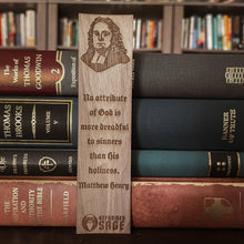 Load image into Gallery viewer, CHRISTIAN BOOKMARKS - Matthew Henry - Bookmark - The Reformed Sage - #reformed# - #reformed_gifts# - #christian_gifts#
