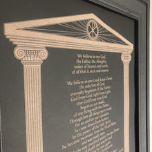 Load image into Gallery viewer, Wall art - Nicene Creed - Wall Art - The Reformed Sage - #reformed# - #reformed_gifts# - #christian_gifts#
