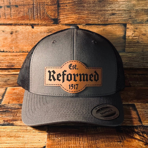 Hat - Reformed Est. 1517 - Patch Hat - The Reformed Sage - #reformed# - #reformed_gifts# - #christian_gifts#