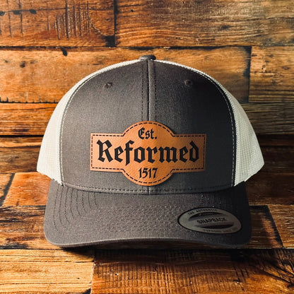 Hat - Reformed Est. 1517 - Patch Hat - The Reformed Sage - #reformed# - #reformed_gifts# - #christian_gifts#