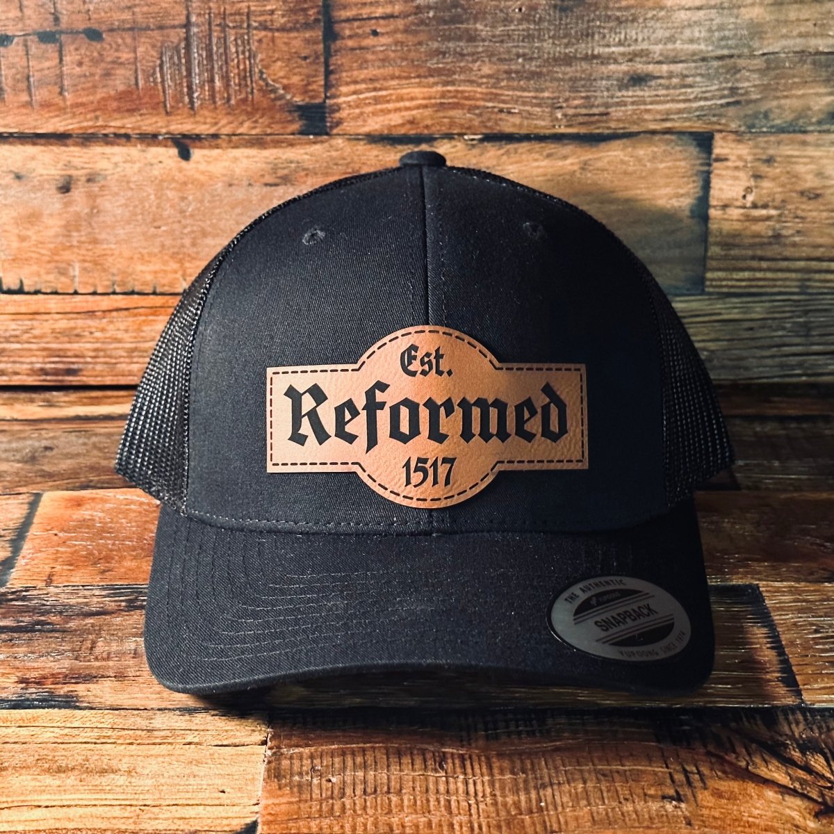 Hat - Reformed Est. 1517 - Patch Hat - The Reformed Sage - #reformed# - #reformed_gifts# - #christian_gifts#