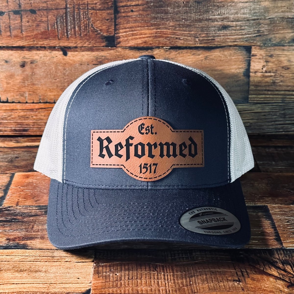 Hat - Reformed Est. 1517 - Patch Hat - The Reformed Sage - #reformed# - #reformed_gifts# - #christian_gifts#