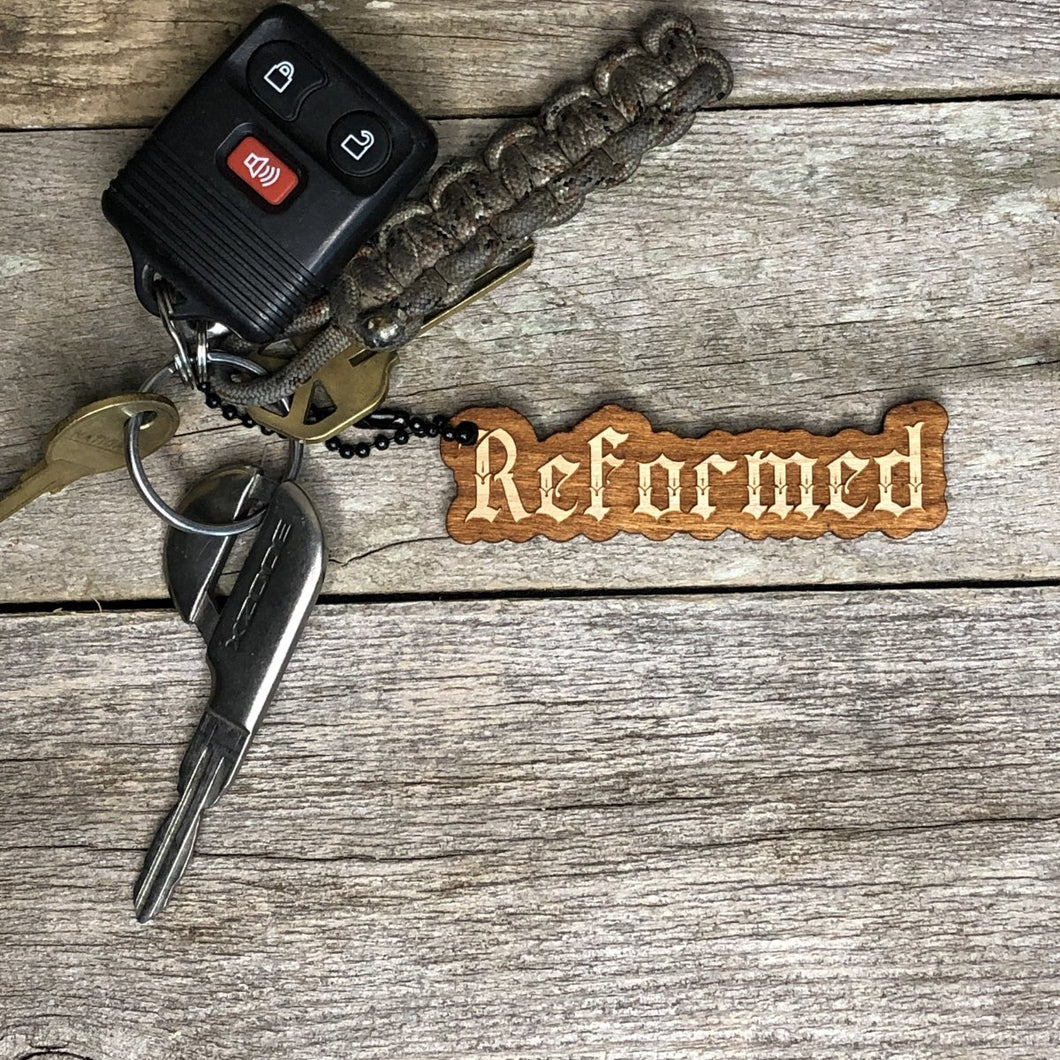 Keyring - Reformed - Keychain - The Reformed Sage - #reformed# - #reformed_gifts# - #christian_gifts#