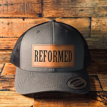 Load image into Gallery viewer, Hat - Reformed - Patch Hat - The Reformed Sage - #reformed# - #reformed_gifts# - #christian_gifts#
